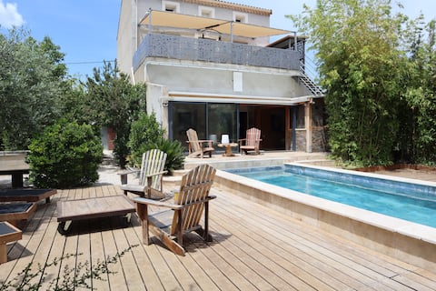 Charming winegrower's house in Occitania