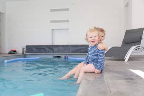 Villa Azénor Brittany pool sea view 100 m from beach