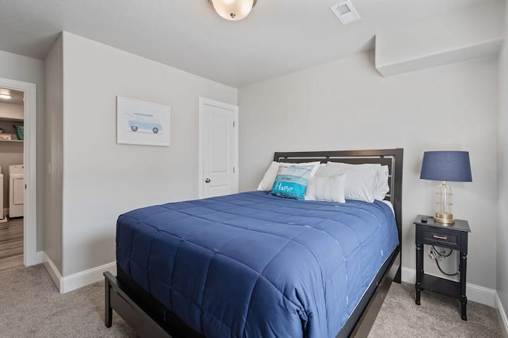 Guest Bedroom.  Queen Bed.  Main Floor.