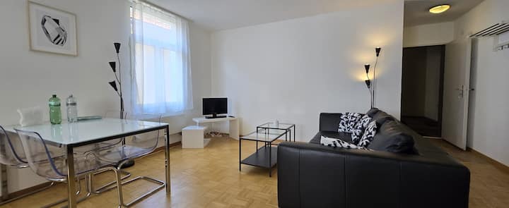 Zentral & Gemütlich: 2-zi.-whg. (1 Schlafzimmer) - Suisse