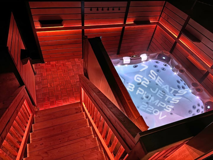 Soak, Play & Indulge: 4xTV Smart Home Retreat