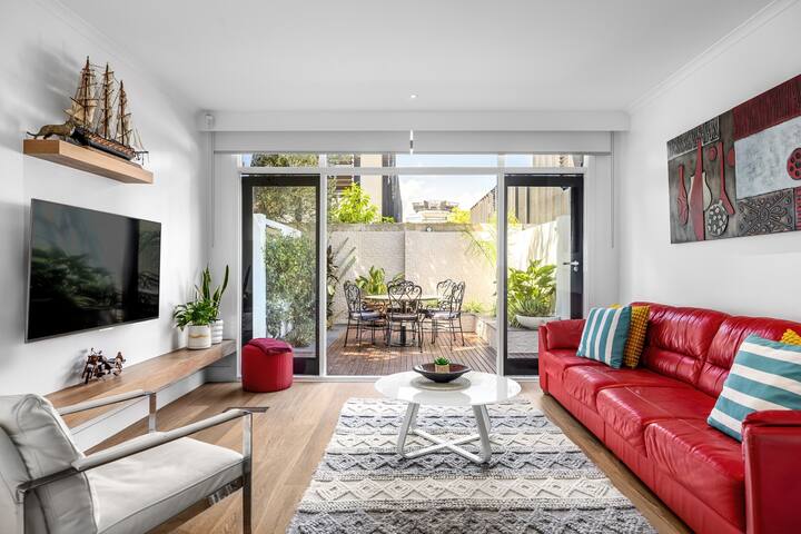 Villa Argo Private Courtyard & 800m to Chapel St