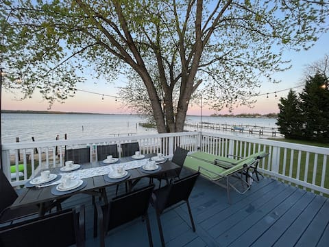 Waterfront Home with Private Beach, Stunning Views