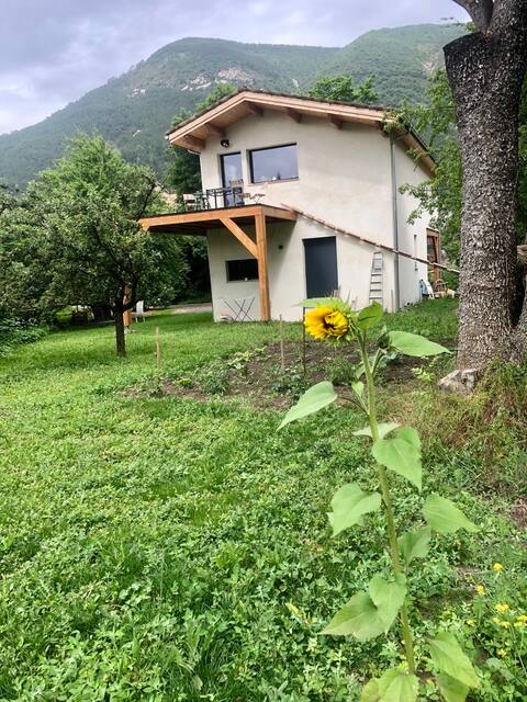 Secluded house in the middle of the village