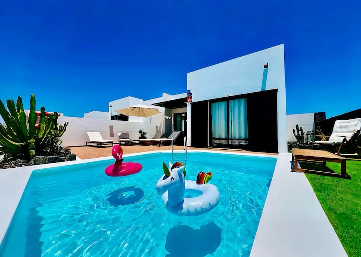 Giugno !Super Promo! Villa 3 Stanze - Piscina - Lanzarote