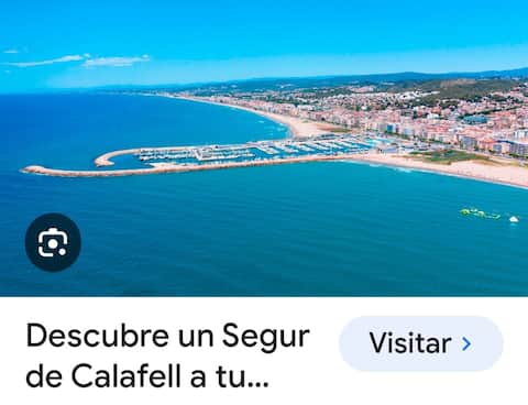 Popular Airbnb listing: near Paya, train, free garage, 2 passengers, 1 baby in Calafell