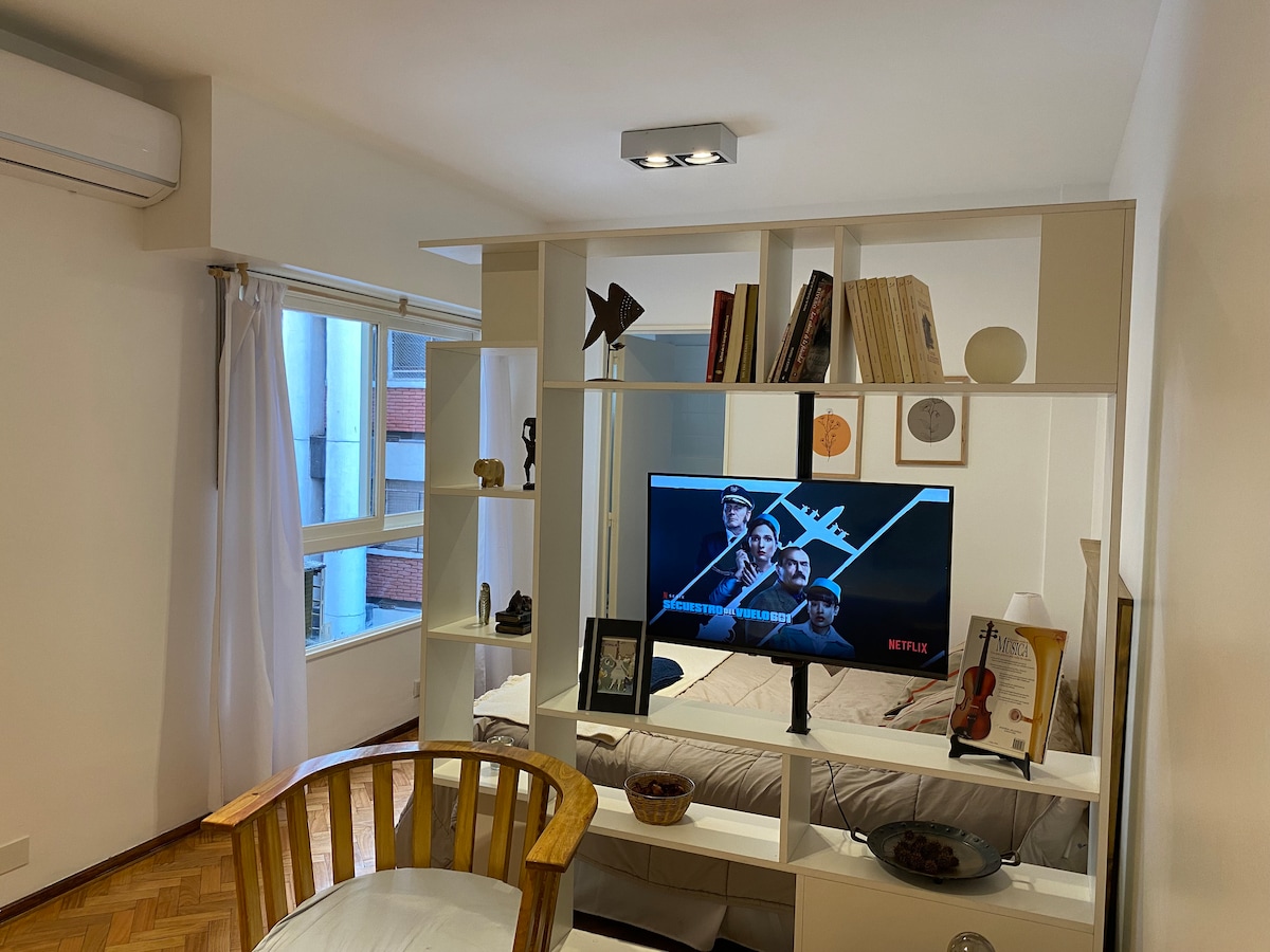Departamento estudio en Recoleta cerca de Alto Palermo y Parque Las Heras