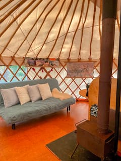 Hand-Crafted+Woodland+Yurt