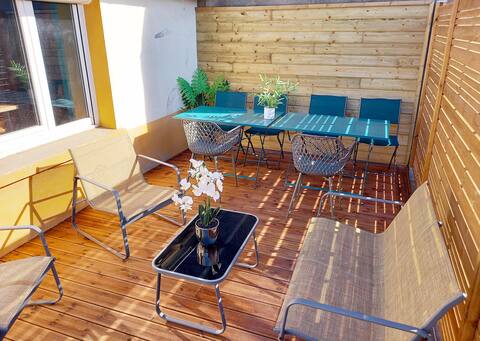 La Rochette 3 bedrooms 4 beds Jacuzzi Rooftop