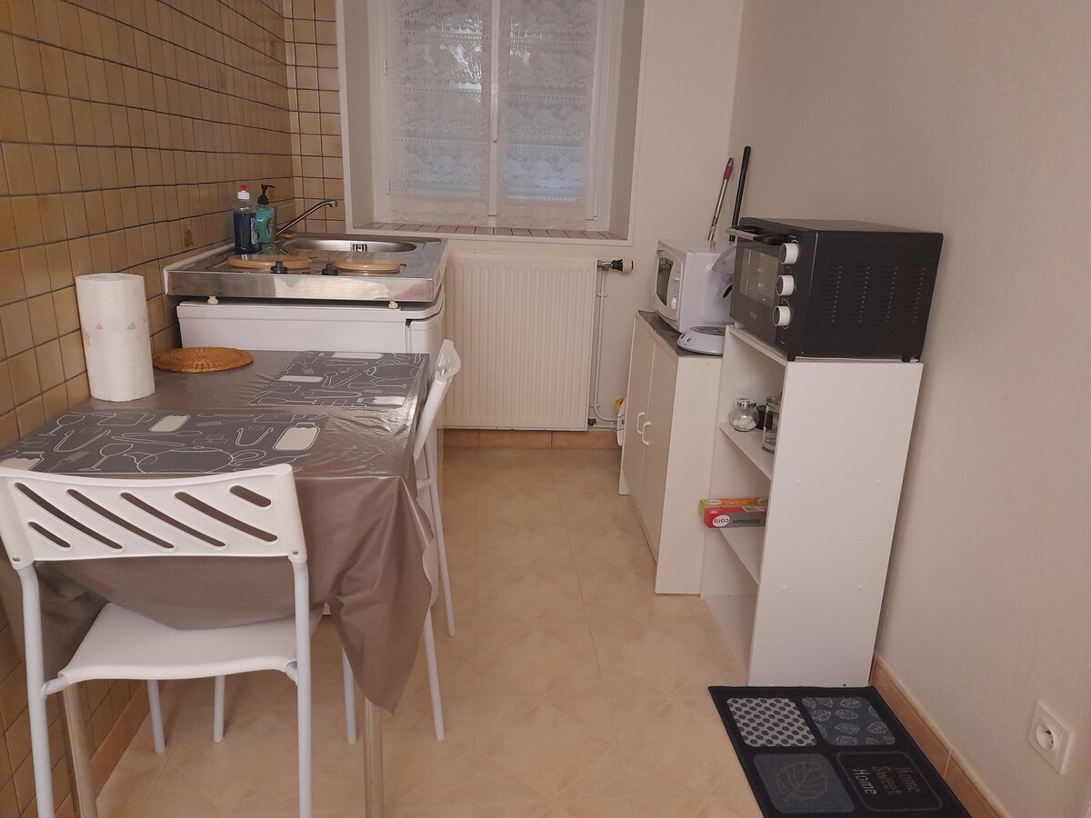 Propriété Airbnb réussie: Furnished Studio D at Gérard's à Auxerre