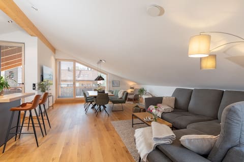 Top Airbnb: Loft, apartment for the whole family in Übersee
