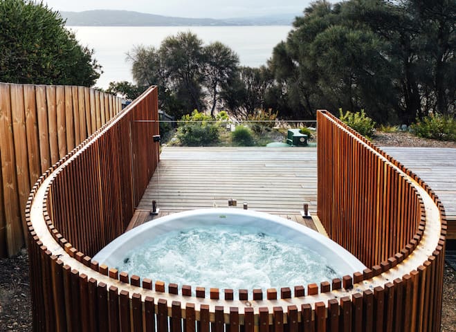 Luxury Home with Beach Access & Private Hot Tub