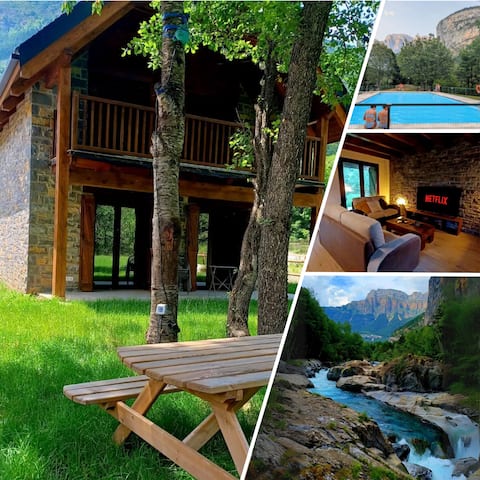 Natural Paradise in Torla-Ordesa | Pools | BBQ
