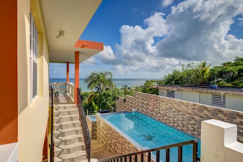 3 Villas with Ocean Views & 2 Private Pools