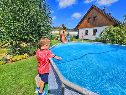 2 whirlpools, pool, sauna, biotope - Mladé Buky