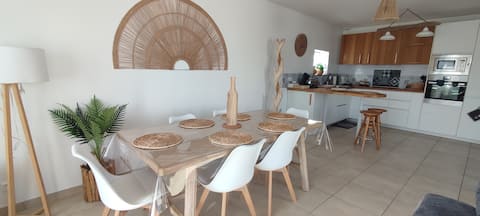 Adorable house_6 people_3 bedrooms_3*_6 min from the beaches