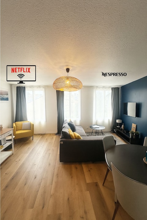 Cozy Parisian Nest – Station & City Center