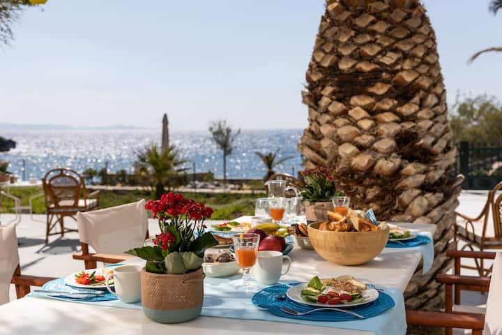 Naxos Beach Front Villa 'Moments' - Naxos