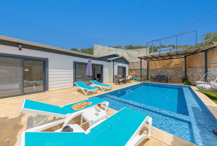 Doğa İçInde Havuzlu Lüks Villa Maya - Kalkan