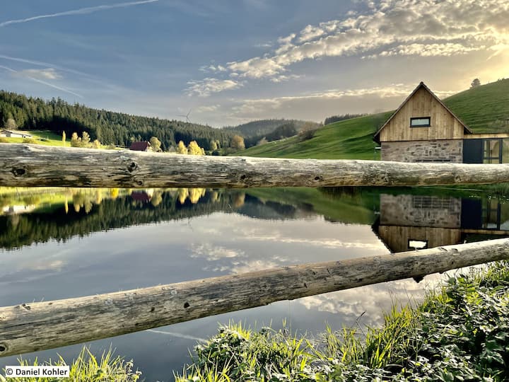 Vacation home in the Black Forest by the lake "Backhäusle"