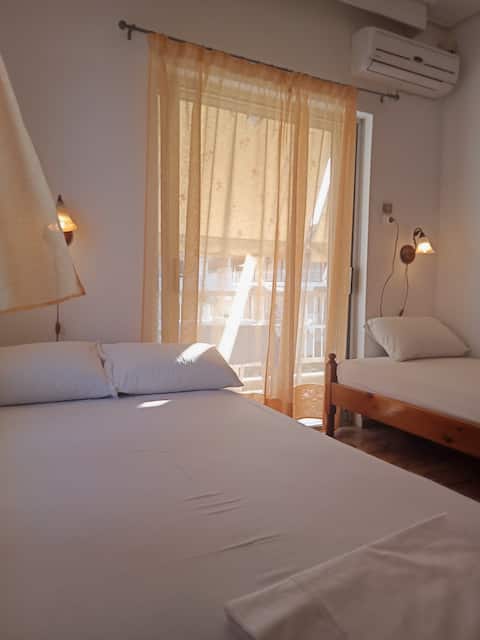 Studio for three people