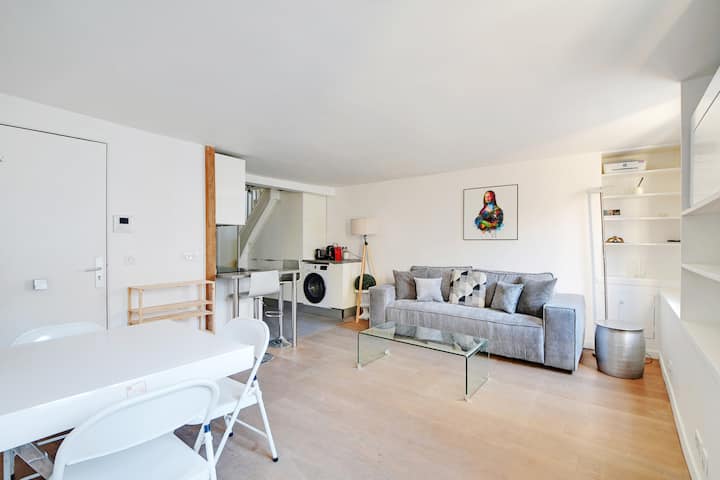 A Beautiful 2-br/1ba In Rue De Rivoli - Tuileries - Paris