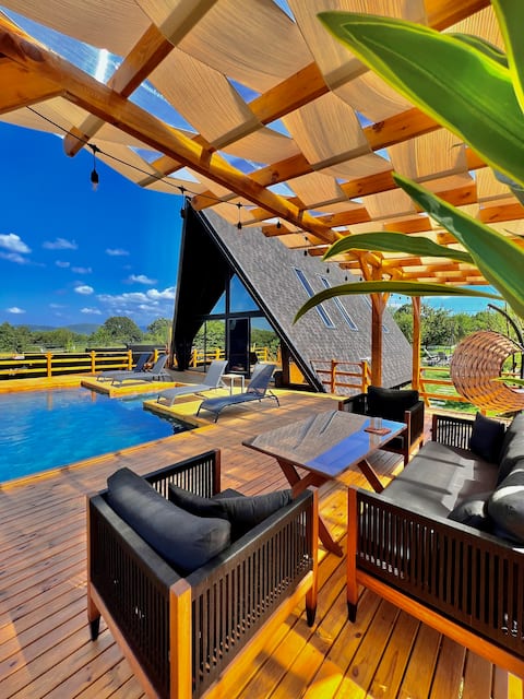 Sapanca Heated Pool Shelter Villa Bungalow