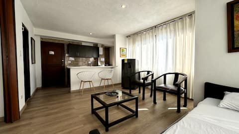Top performing Airbnb: Comfortable apartment in Versailles 401 (AC+WIFI+CAFE) in San Vicente