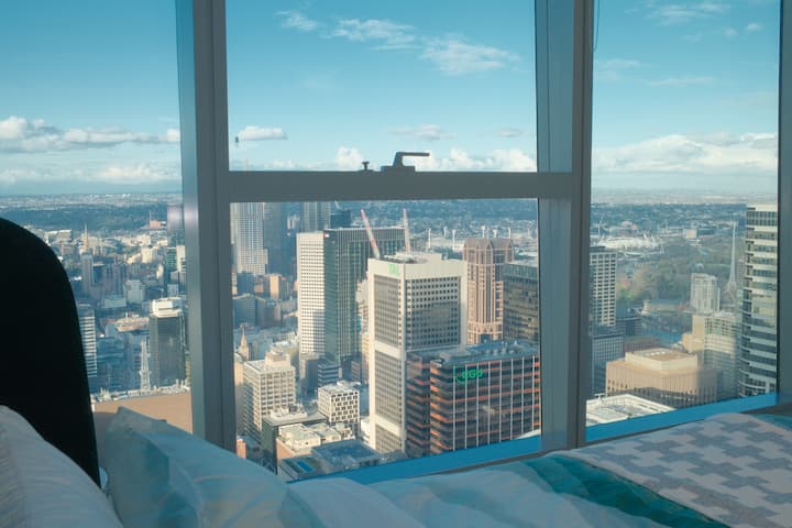 63f City Lights Top Of Melbourne Stylish Wsp Stay - Melbourne