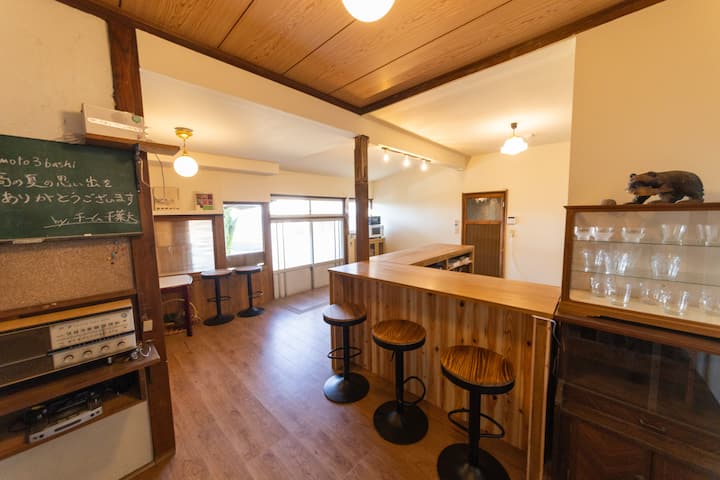 砂浜まで10秒 海と桟橋を一望できる Haraoka House 【早期/直前/週割引】 - Tateyama