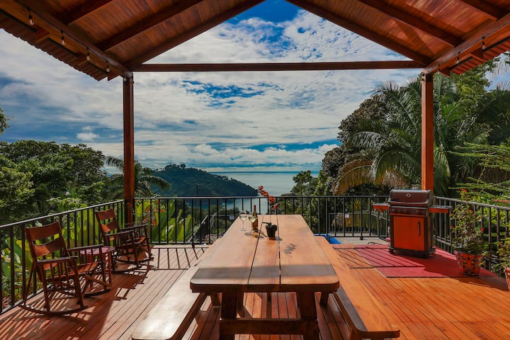 Casa Barbaroja/ocean&sunsetview/breakfastincluded* - Manuel Antonio
