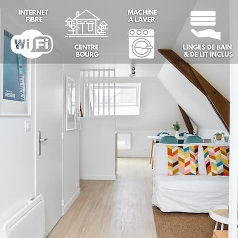 ღ Green Book - Fiber WiFi/Linen/Courtyard Access