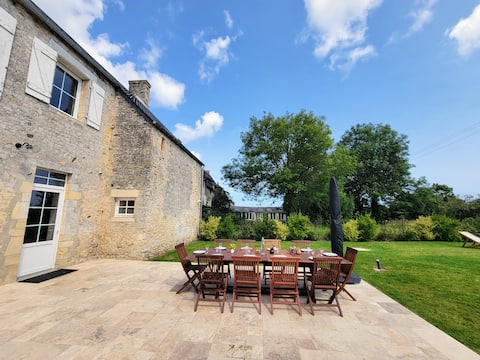 Maison Maliott (centre village Colleville-sur-mer)