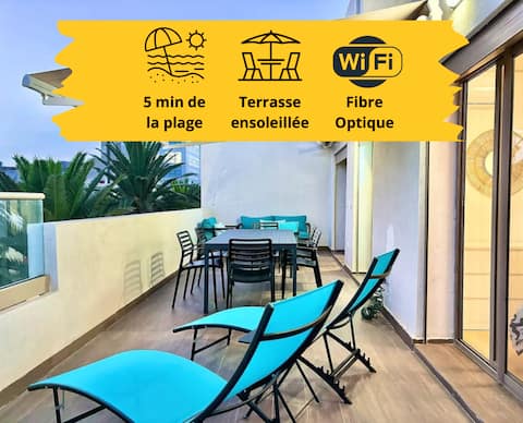 Holiday Apartment, 5 min from the beach