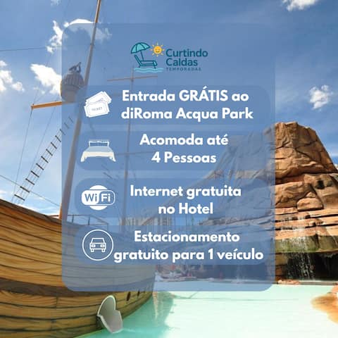 Spazzio diRoma Including Water Park Acqua Park