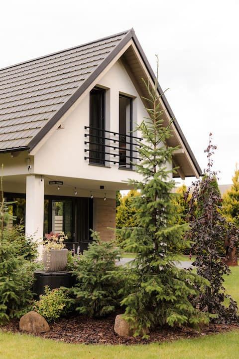 House with a forest view "Ametyst"