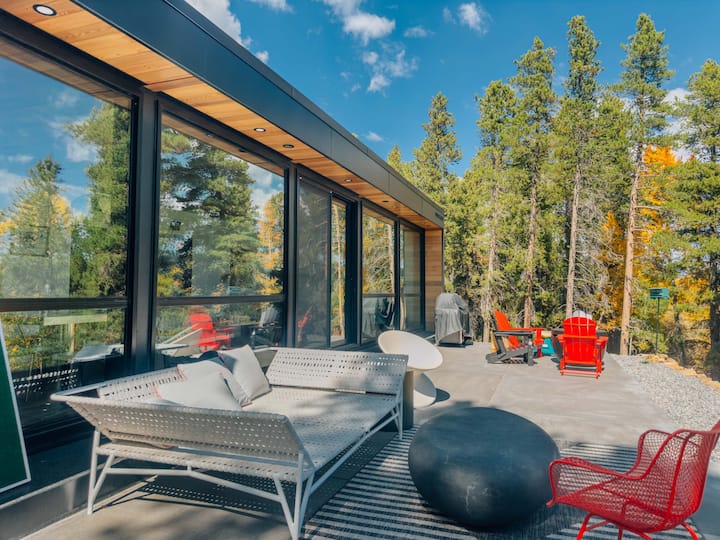 Lux Lake Container Home | Aspens, Sauna, Mtn View - Houses for Rent in  Black Hawk, Colorado, United States - Airbnb