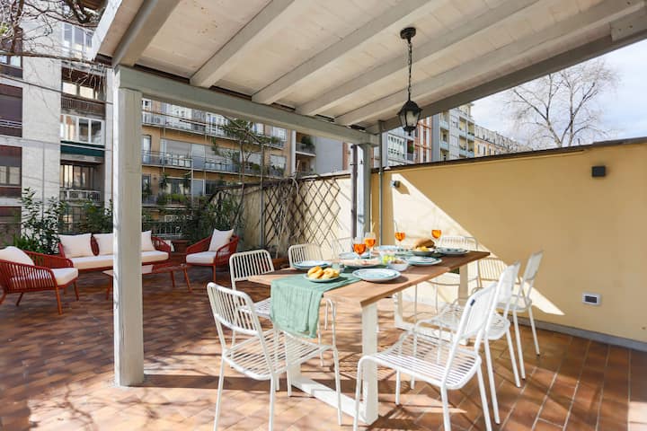 The Best Rent - Three-bedroom Apartment In Colonne - Milan