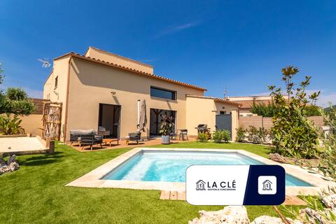 La Clé: House with Pool, Billiards, WiFi in Puget