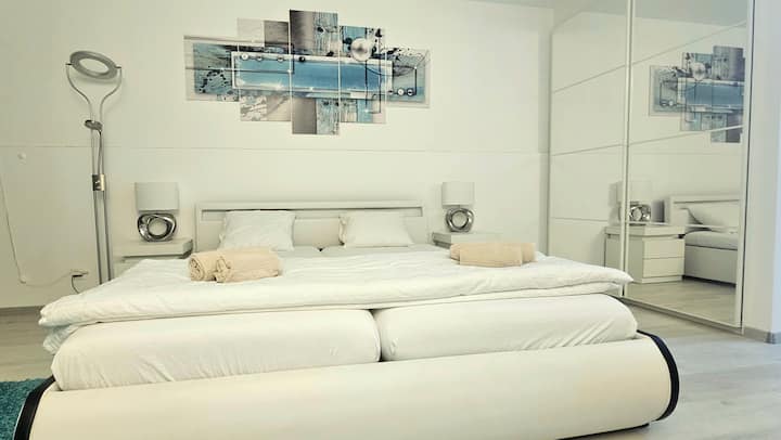 Idyllische Ferienwohnung Bissone - Lugano