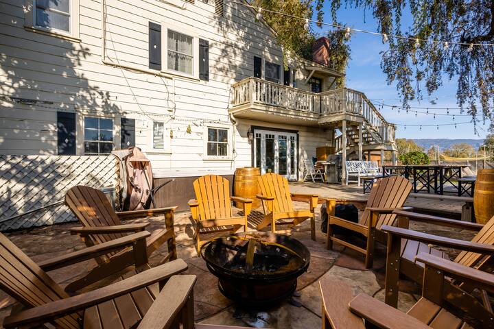 Luxury Wine Country 6BR Retreat • Hot Tub & Views gallery image 4