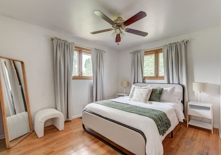 سرير متوسط الحجم. أحد الأشياء المفضلة لدى ضيوفنا!