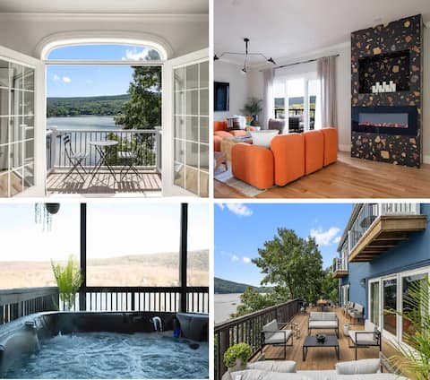 Lakeview House ~ Hot Tub, Firepit, Stunning Views