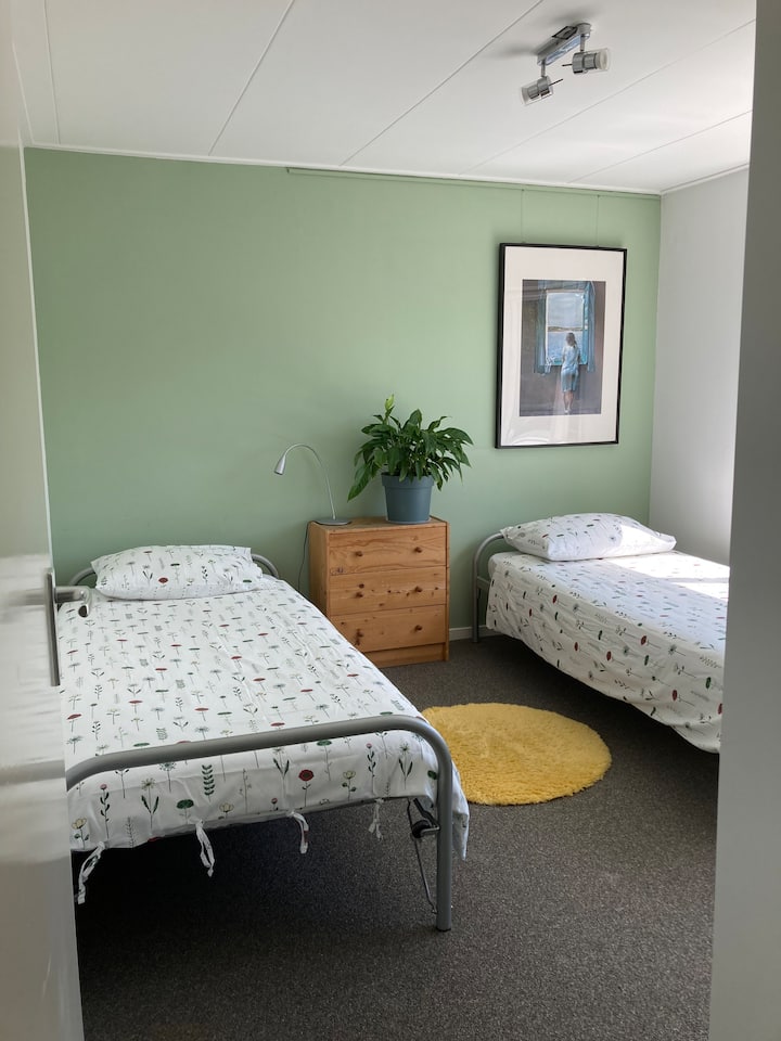 Dormitorio 1 con 2 camas individuales