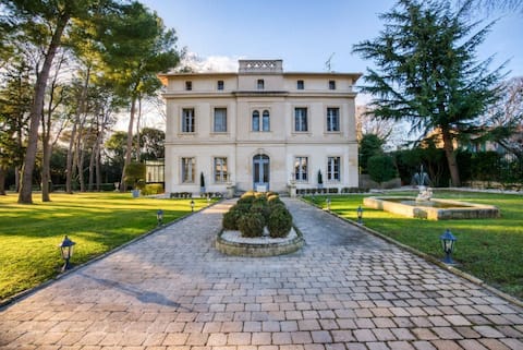 Ste Colombe de B, near Montpellier, 35 people, pool