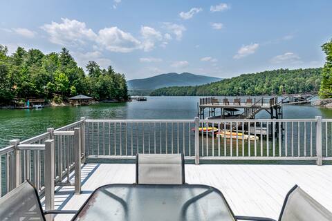 4BR 3.5 BA Lakefront Mountain Getaway