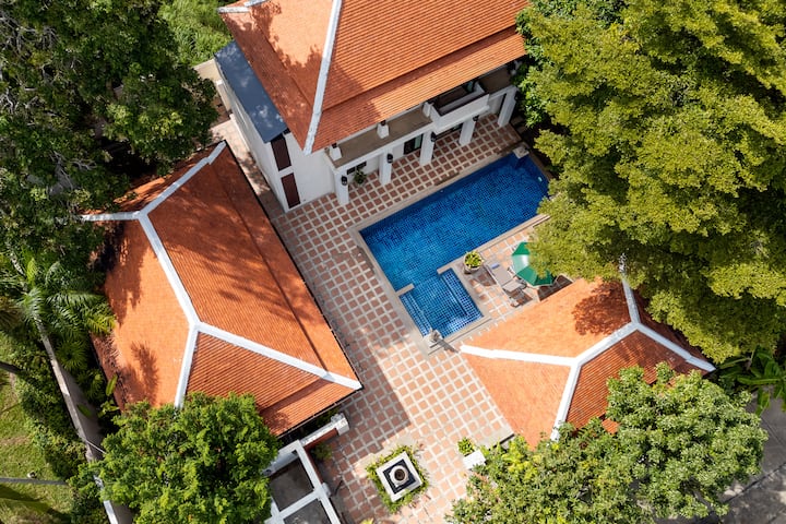 Buoyant Forest Villa 2bed Private Pool Big Garden - Ko Samui, Thailand