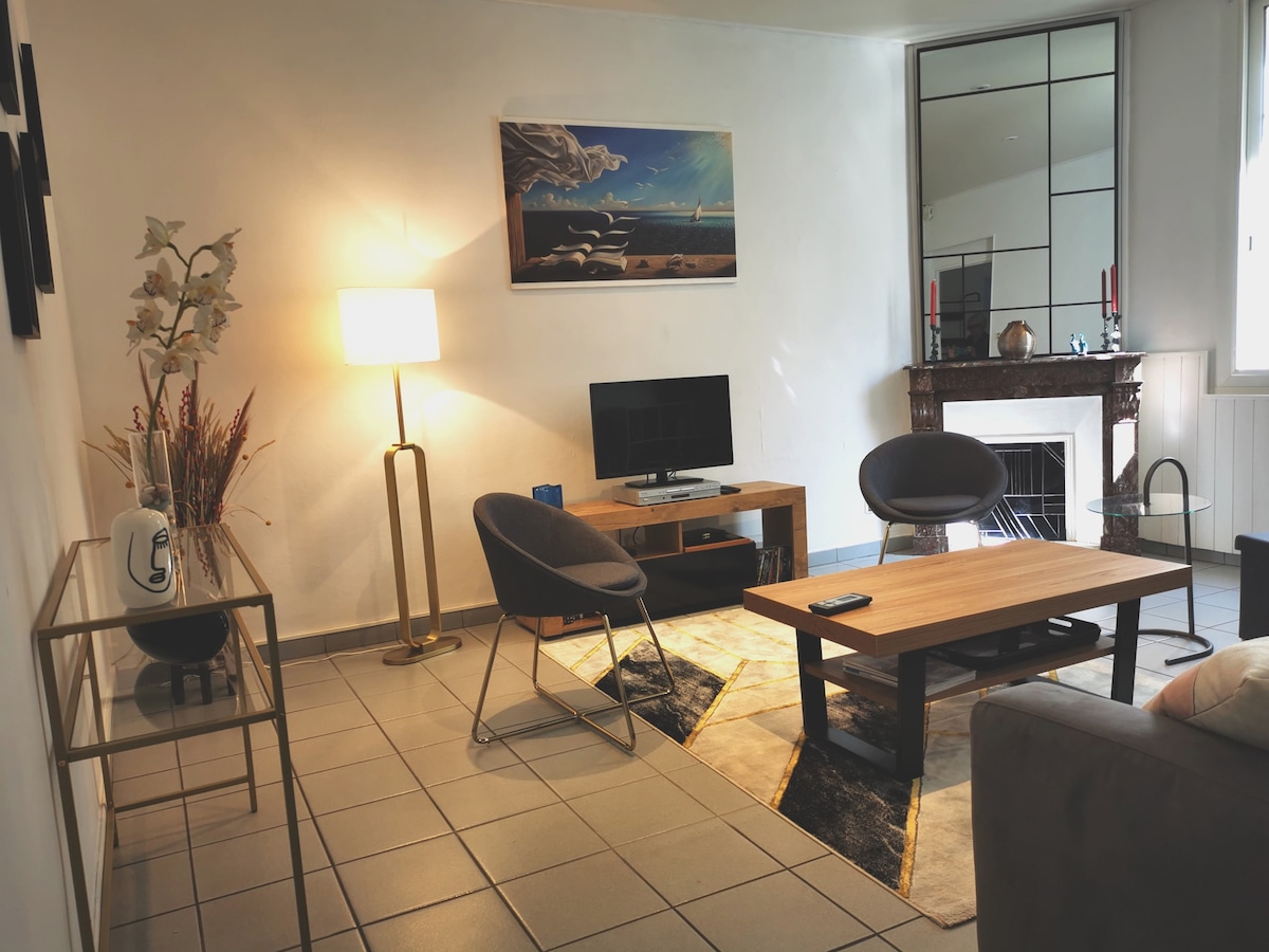 Top performing Airbnb: Can Kat Art Deco house in the city center in Perpignan