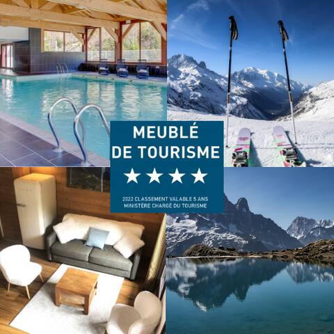Nature, calm, ski-out, ski-out, 15 km from Chamonix