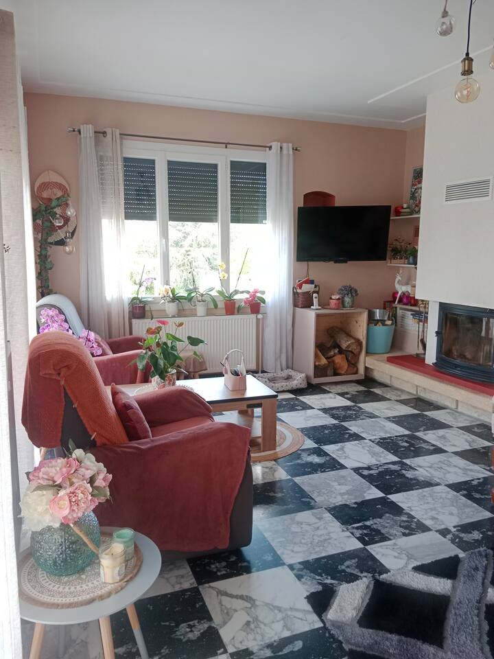 "Maison De Charme" Proche De Toutes Commodités - Allier